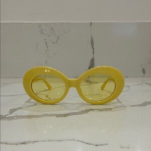 Lorvae Regal Venus Yellow Sunglasses